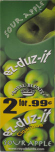 ROYAL BLUNTS EZ-DUZ-IT ROLL CIGARILLO - SOUR APPLE