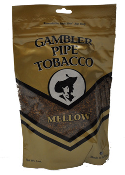 Gambler Mellow Pipe Tobacco 6oz Bag