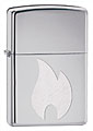 ZIPPO FLAME - HIGH POLISH CHROME