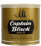 Captain Black Gold Pipe Tobacco 12oz Can
