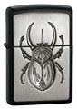 ZIPPO SCARAB EMBLEM - LICORICE MATTE