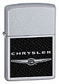 ZIPPO CHRYSLER BLACK - SATIN CHROME