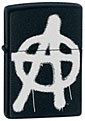 ZIPPO MORE ANARCHY - BLACK MATTE