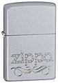 ZIPPO SCROLL - SATIN CHROME
