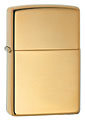 ZIPPO SOLID BRASS W/O LETTERING - HIGH POLISH BRASS