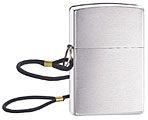 ZIPPO LOSSPROOF - BRUSHED CHROME