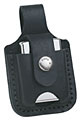 ZIPPO LIGHTER POUCH w/LOOP & THUMB NOTCH - BLACK