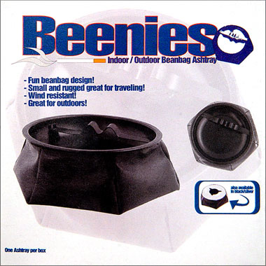 Beanbag Ashtray - Black