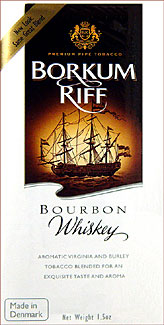 Borkum Riff Bourbon Whiskey Premium Pipe Tobacco 5ct.