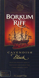Borkum Riff Black Cavendish Premium Pipe Tobacco 5ct.