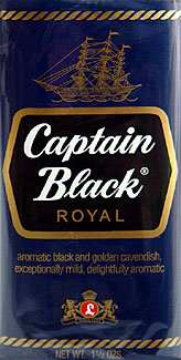 Captain Black Royal Pipe Tobacco 6 - 1.75oz Packs