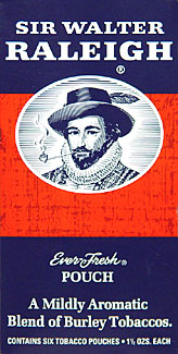 Sir Walter Raleigh Pipe Tobacco 6 - 1.5oz Packs
