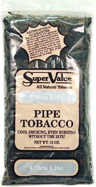 Super Value Ultra Lite Pipe Tobacco 12oz Bag