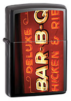 ZIPPO HOME COOKIN' - BLACK ICE