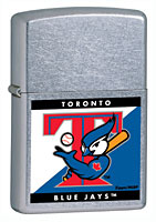 ZIPPO MLB BLUE JAYS - STREET CHROME