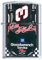 ZIPPO DALE SR. "#3 FINISH LINE" - HIGH POLISH CHROME