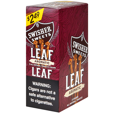 Swisher Sweets Leaf Cigars Sweet Aromatic 10 Packs of 3