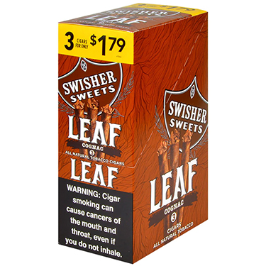 Swisher Sweets Leaf Cigars Cognac 10 Packs of 3