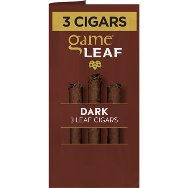 Game Leaf Cigarillos Dark 10 Packs of 3
