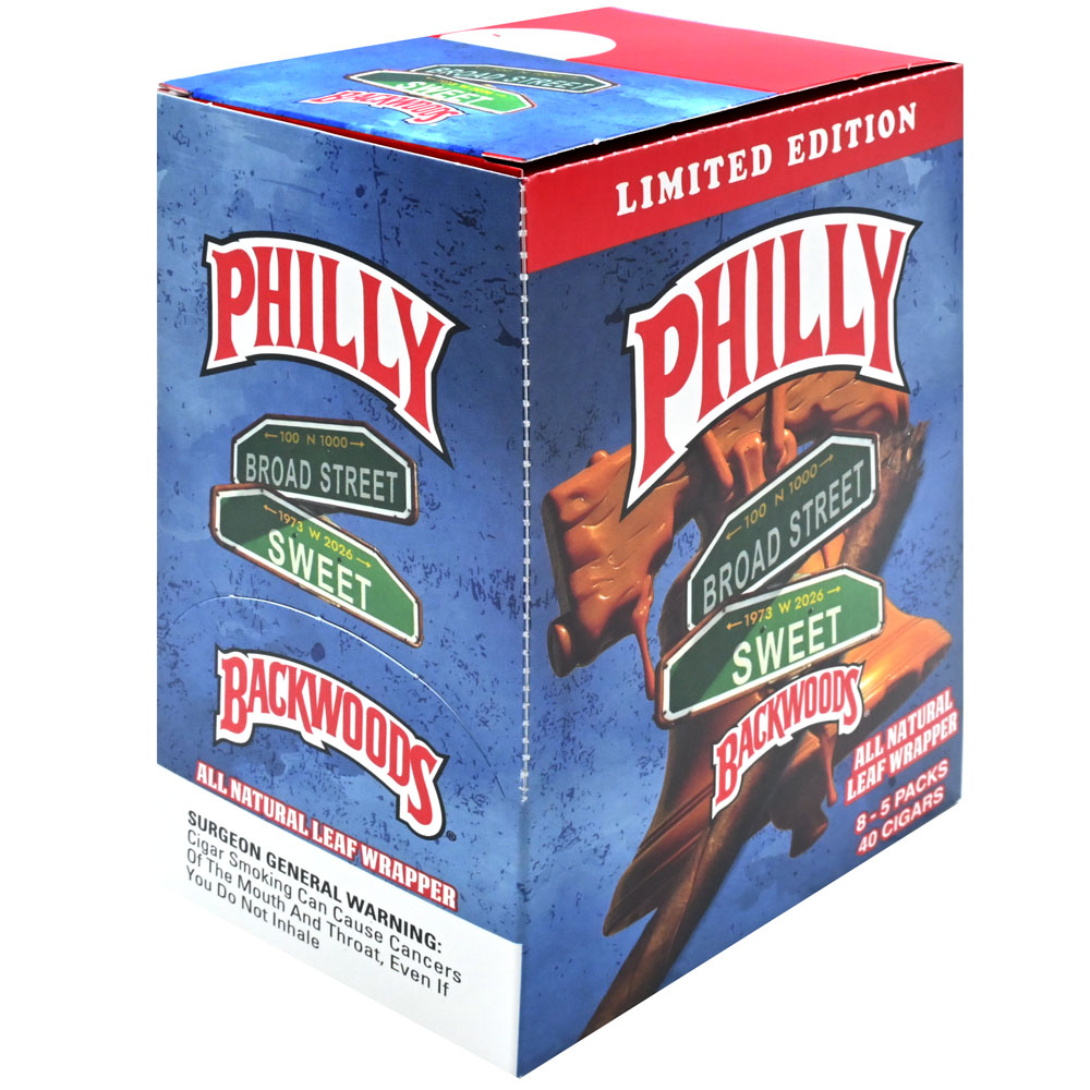 Backwoods Cigars Broad ST Sweet 8 Packs of 5