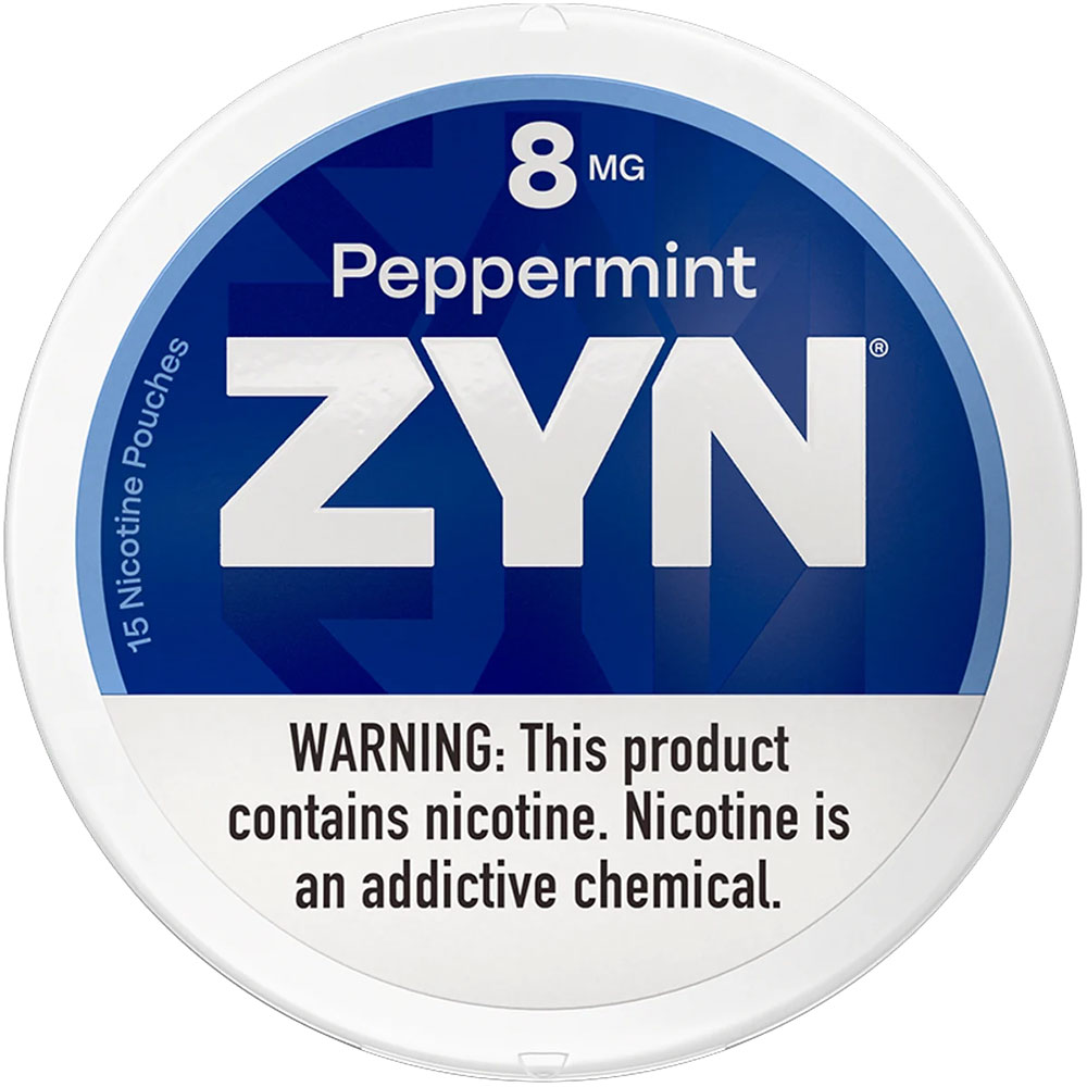 ZYN Nicotine Pouches Peppermint 8mg 5ct