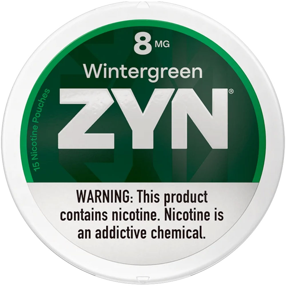 ZYN Nicotine Pouches Wintergreen 8mg 5ct