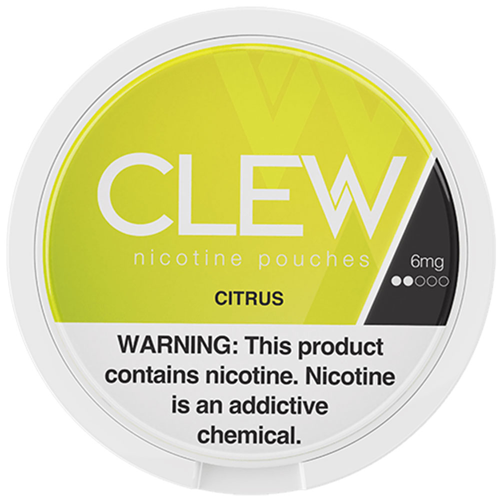 CLEW Nicotine Pouches Citrus 6mg 5ct