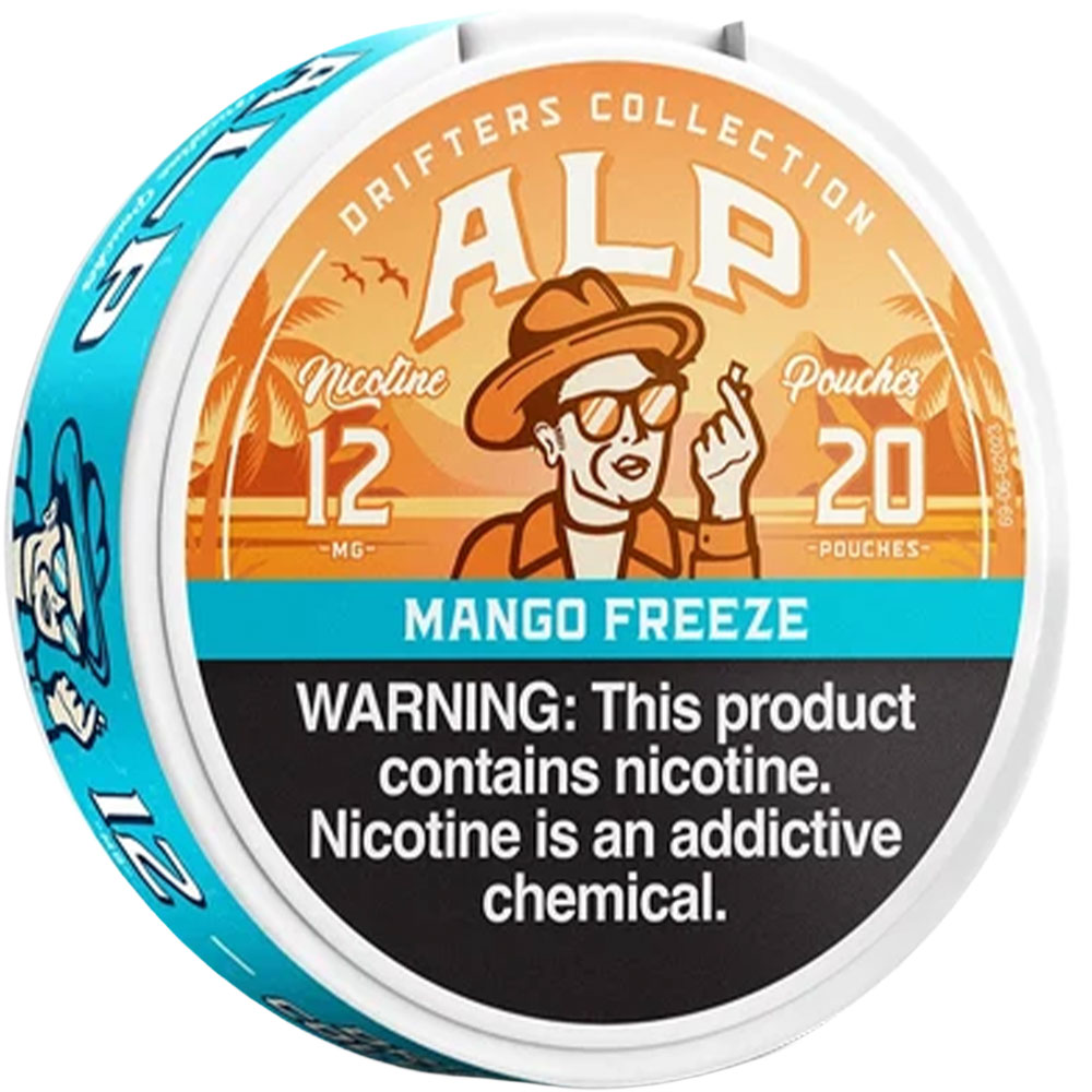 ALP Drifters Nicotine Pouches Mango Freeze 12mg 5ct