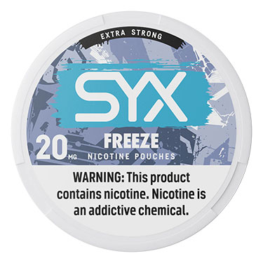 SYX Nicotine Pouches Freeze 20mg 5ct