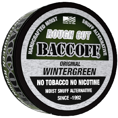 BaccOff Rough Cut Original Wintergreen 12ct Roll