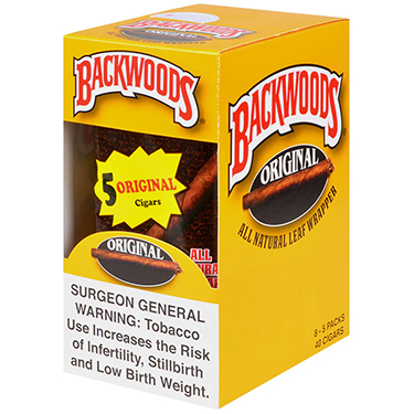 Backwoods Cigars - 5 Pack - Banana