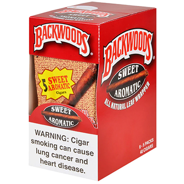 Backwoods Cigars Sweet Aromatic 8 Packs of 5