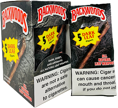 Backwoods Cigars Dark Leaf 8 5CT