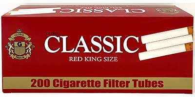 Golden Harvest Red (Full Flavor) Cigarette Tubes