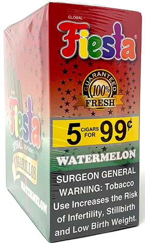 Fiesta Cigarillos Watermelon 15ct