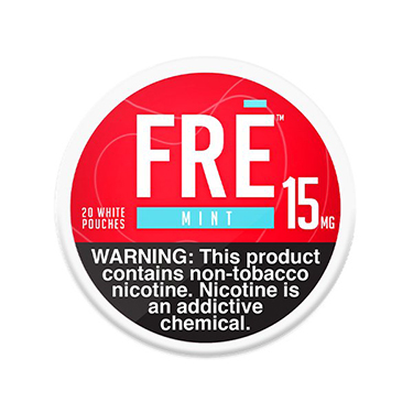 FRE Nicotine Pouches Mint 15mg 5ct