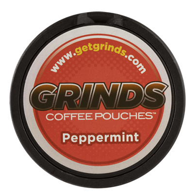 Grinds Coffee Pouches Peppermint 10 Cans