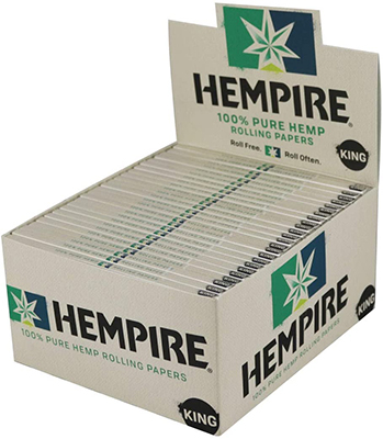 Hempire Hemp Rolling Papers King Size 50ct Box