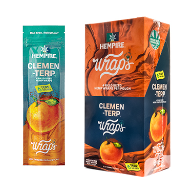 Hempire Hemp Wraps Clemen Terp 15 4 Packs