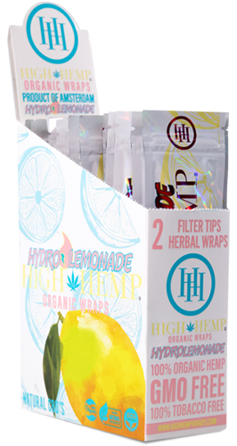 High Hemp Organic Hydro Lemonade Wraps 25ct