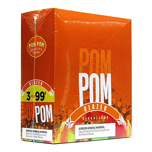 Pom Pom Cigarillos Glazed 15ct