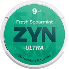 ZYN Ultra Nicotine Pouches Spearmint 9mg 5ct