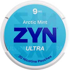 ZYN Ultra Nicotine Pouches Arctic Mint 9mg 5ct
