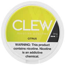 CLEW Nicotine Pouches Citrus 9mg 5ct