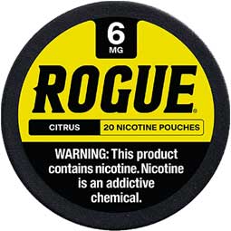 Rogue Nicotine Pouches Citrus 6mg 5ct