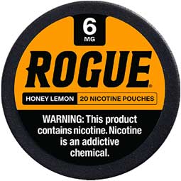 Rogue Nicotine Pouches Honey Lemon 6mg 5ct