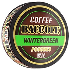 BaccOff Coffee Pouches Wintergreen 12ct Roll