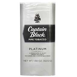 Captain Black Pipe Tobacco Platinum 5 1.5oz Packs