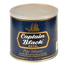 Captain Black Pipe Tobacco Royal 12oz Can