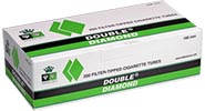 Double Diamond Cigarette Tubes Green 100 200ct